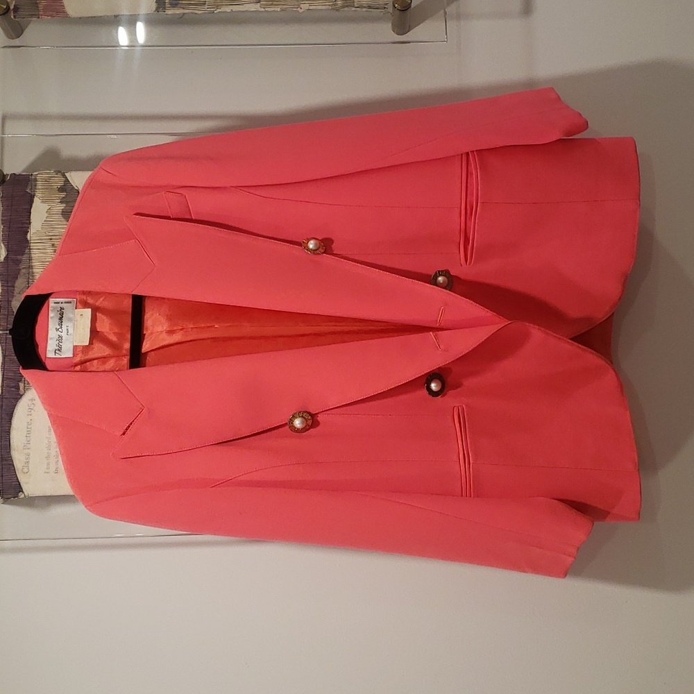 Therese Baumaire Vintage Barbie Pink Blazer M / SZ8